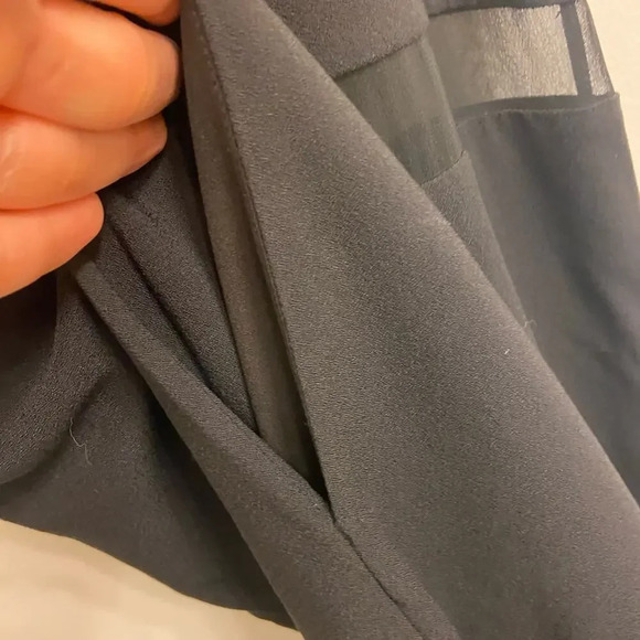 Alexander Wang Mesh Combo Tank Dress Black Size 8 - Picture 3 of 8